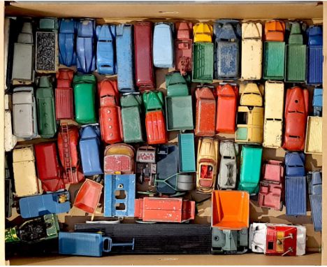 Dinky, Corgi, Budgie and similar, a unboxed group comprising of mostly Commercial, to include Corgi Quad Tractor "6 Riot Poli