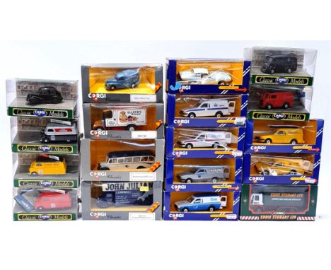 Corgi, a boxed Commercial and Emergency group comprising of Classics and similar, to include C532 Escort Van "RAC Service", 6
