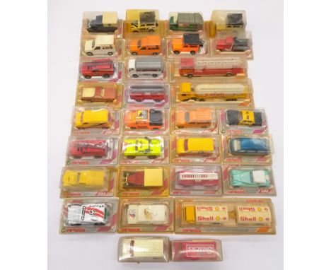Majorette, a boxed Group of Commercial Vehicles. Although unchecked for completeness condition appears Good to Good Plus with