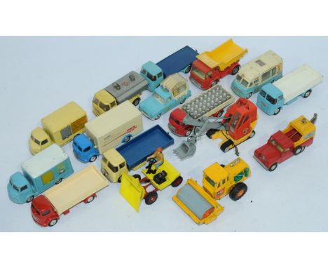 Corgi, a mixed unboxed group of Commercial Vehicles to include, 161 Austin Sommerset, 165 Humber Hawk&nbsp;and others similar