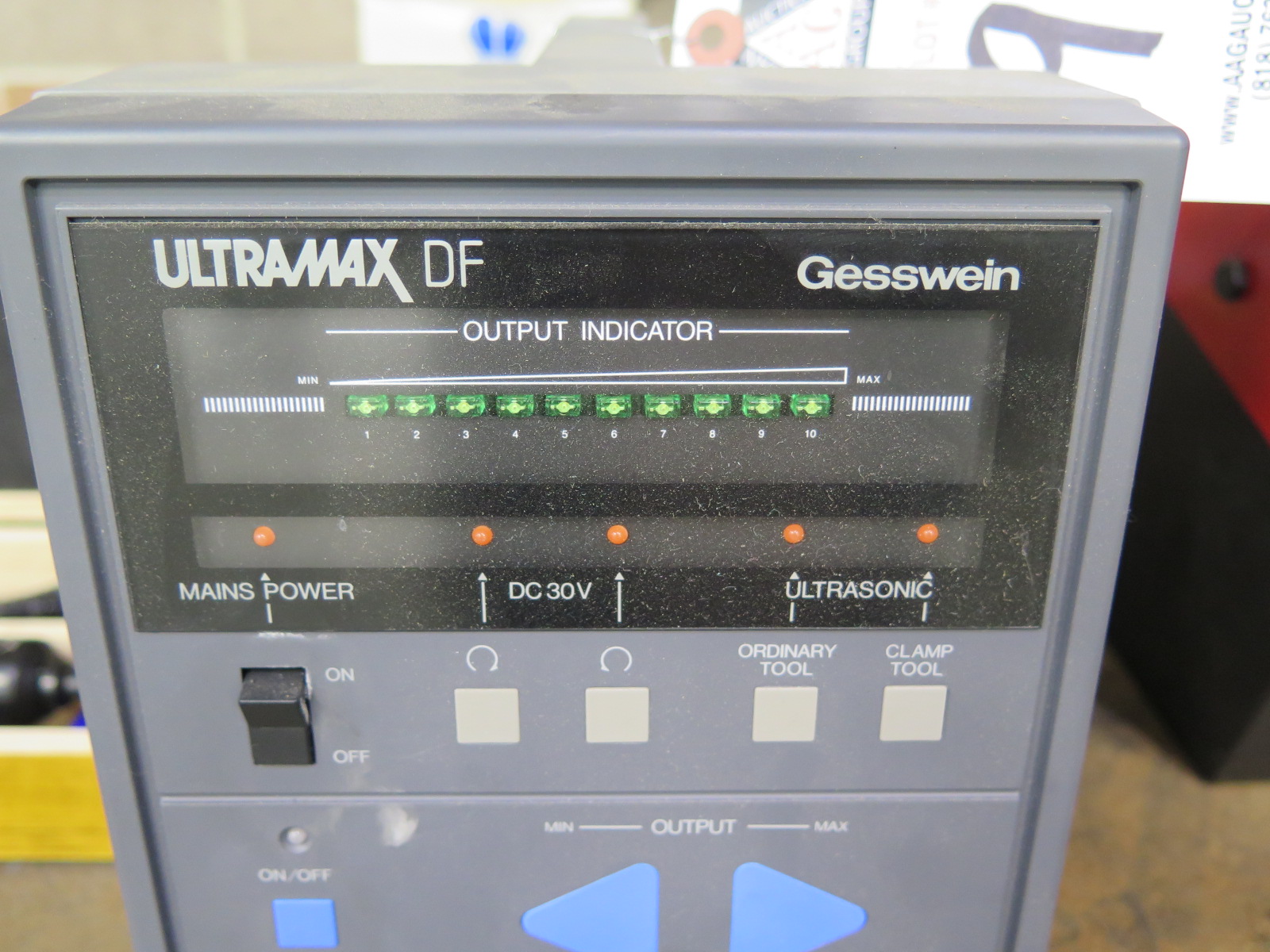 Gesswein Ultramax DF Ultrasonic Mold Polisher and Finishers/n M550966