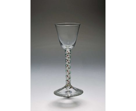 Vintage Twist Stem Crystal Hock Wine Glasses or Cocktail Glasses Stemw –  Scandinavian Modern