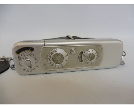 A Minox miniature German camera in case. 