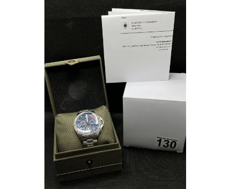 An AVI-8 timepiece -  Blakeslee chronograph with stainless steel strap, model no. AV-4077-22, unworn as new with box, sold ou