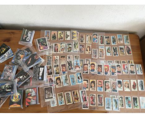 Gerry Anderson related trading cards including Thunderbirds, Stingray, Captain Scarlet, Space 1999 and UFO, some vintage