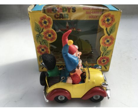 Corgi comic toys, Noddy, #801 Noddy car with Big ears and Golly, Original boxed, MIB
