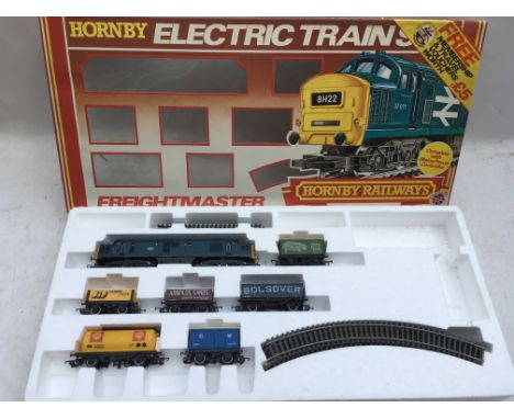 Hornby railways, OO scale, electric train set, boxed, R578 Freightmaster, incomplete no transformer