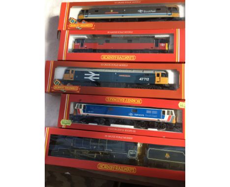 Hornby railways, OO scale, locomotives, boxed, including #R372 BR 4-6-2 locomotive Coronation class Duchess of Atholl, #R368 