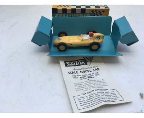 Scalextric, C54 Lotus, boxed with inner packaging and instructions leaflet