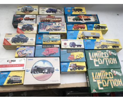 Corgi classics toys , boxed Diecast vehicles including Lorry's, Vans , Tankers etc