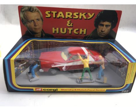 Corgi toys, #292 Starsky &amp; Hutch Ford Torino, Original box, MIB