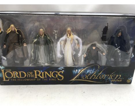 Lord of the rings, Fellowship of the ring, Lothlorien gift pack , 5 figs boxed