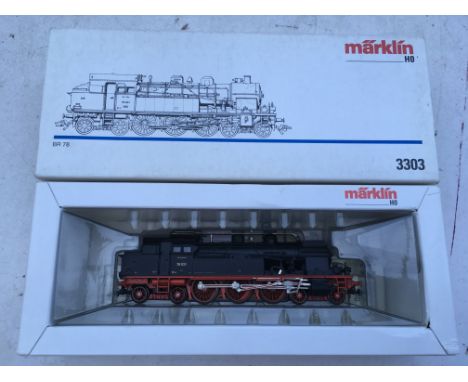 Marklin Ho scale, #3303 BR 78 class locomotive, MIB