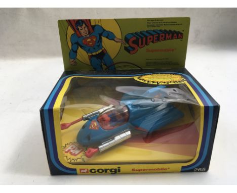 Corgi toys, #265 Superman , Supermobile, boxed , MIB