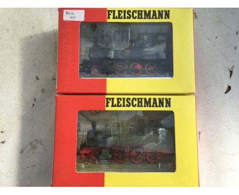 Fleischmann, HO/OO scale, Tank locomotives, #393203 and 403401, MIB