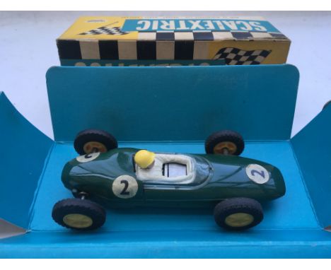 Scalextric, C63 Lotus RE, boxed with inner packaging