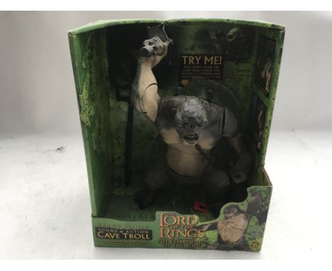 Lord of the rings, The fellowship of the ring, Electronic, sound and action, Cave Troll, boxed