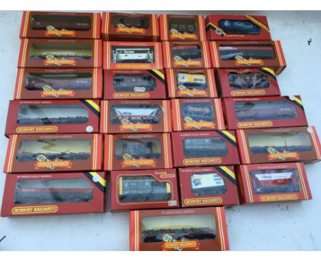 Hornby railways, OO scale, x28 boxed rolling stock.