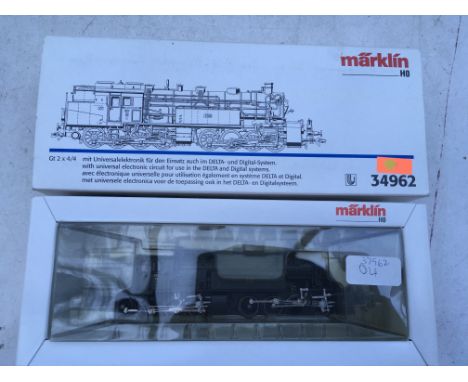 Marklin Ho scale, #34962 GT 2x 4/4 class locomotive, MIB