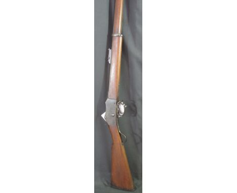 BRITISH .577/.450 MARTINI-HENRY MK III INFANTRY RIFLE made by Birmingham Small Arms (BSA & M Co), fully stocked with ramrod, 