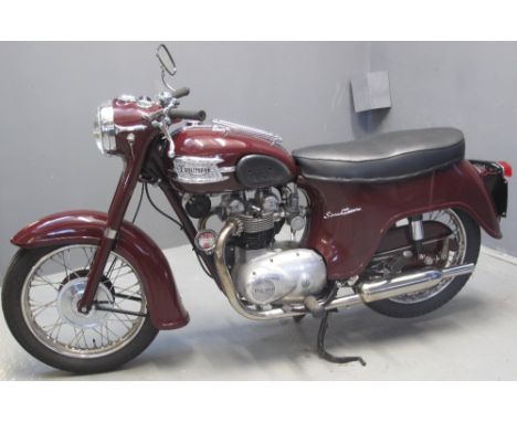 1960 TRIUMPH 5TA SPEED TWIN MOTORCYCLE Registration no. 603YUY (re-registered age related number). 490cc, twin cylinder, air 