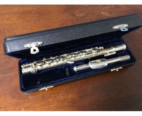 Stagg Flute Piccolo 77FP, Silver plated, comes with original case. 