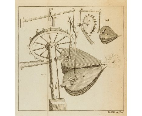 Mechanics.- Lagrange (Joseph Louis) Mecanique Analytique, 2 vol. in 1, second edition, half-titles, some foxing and light wat