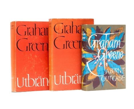 NO RESERVE Greene (Graham) Utbränd [A Burnt Out Case], first edition, slight shelf-lean, light rubbing to dust-jacket, spine 