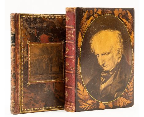NO RESERVE Mauchline Ware binding.- Wordsworth (William) The Poetical Works, engraved frontispiece, additional engraved title