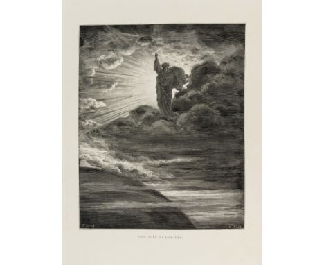 Doré (Gustave).-  La Sainte Bible, 2 vol., half-titles, frontispieces, plates and illustrations by Gustave Doré, occasional l