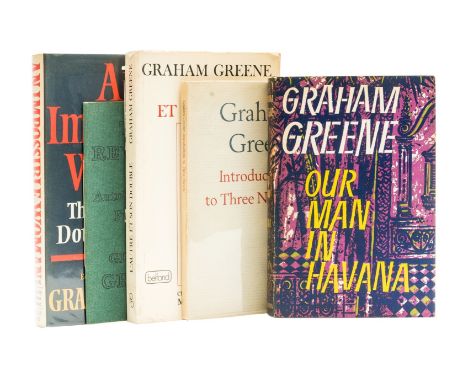 NO RESERVE Greene (Graham) Our Man in Havana, light spotting to fore-edge, ink ownership inscription to endpaper, original cl