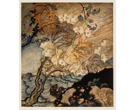 Rackham (Arthur).- Shakespeare (William) The Tempest, first edition, 20 colour tipped-in plates by Rackham, bookplate to past