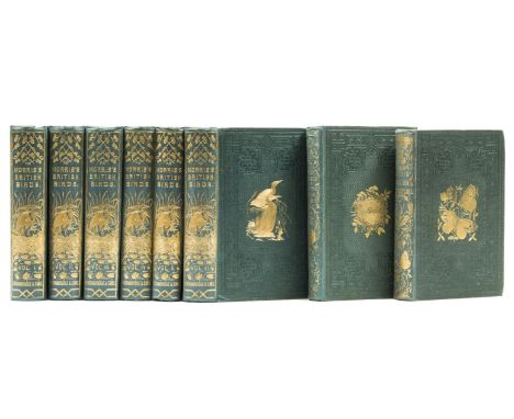 δ Birds.- Morris (Rev. F.O.) A History of British Birds, 6 vol., first edition, later issue, 358 hand-coloured wood-engraved 