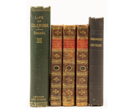 Romanticism.- Espriella (Don Manuel) Letters from England, 3 vol., spots to first few pages, contemporary half calf, spine gi