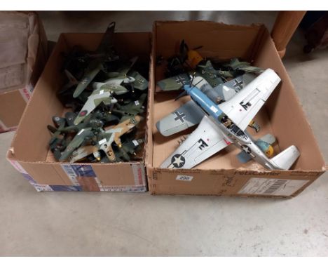 2 boxes of model aircraft, some A/F COLLECT ONLY