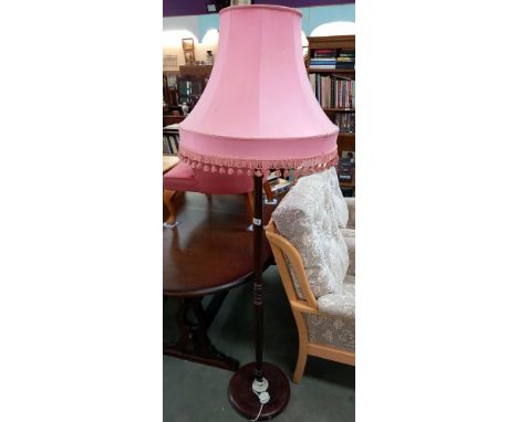 An Edwardian floor standing standard lamp COLLECT ONLY
