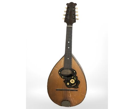 A late 19th century mandolin.