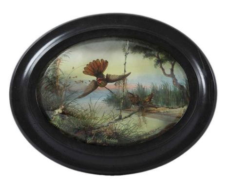 Taxidermy: A Late Victorian Bubble Dome of Hummingbirds, circa 1880-1900, attributed to James Gardner, Oxford Street, London,