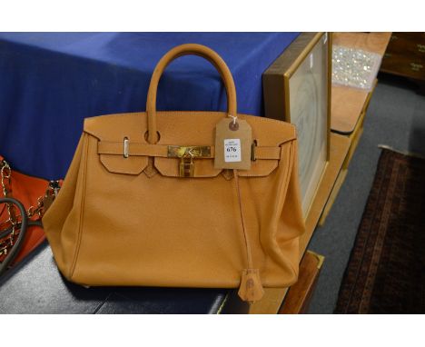A ladies' handbag.