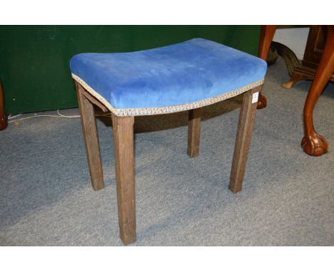 A George VI Coronation stool.
