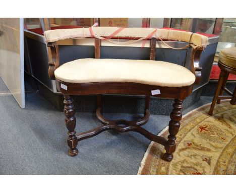 A dressing table stool.