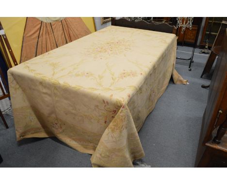 A French Aubusson style tapestry wall hanging.