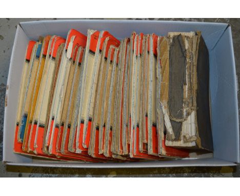 Ordnance Survey maps and a cookery book.