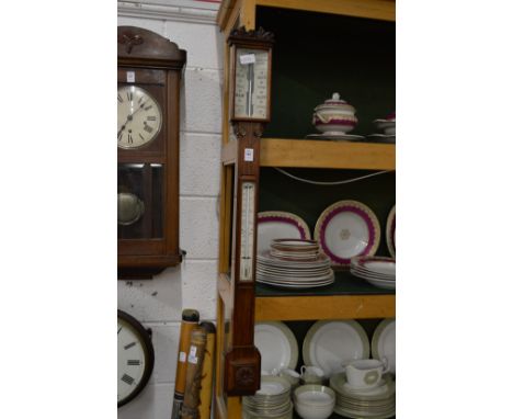 A good 19th century rosewood stick barometer.