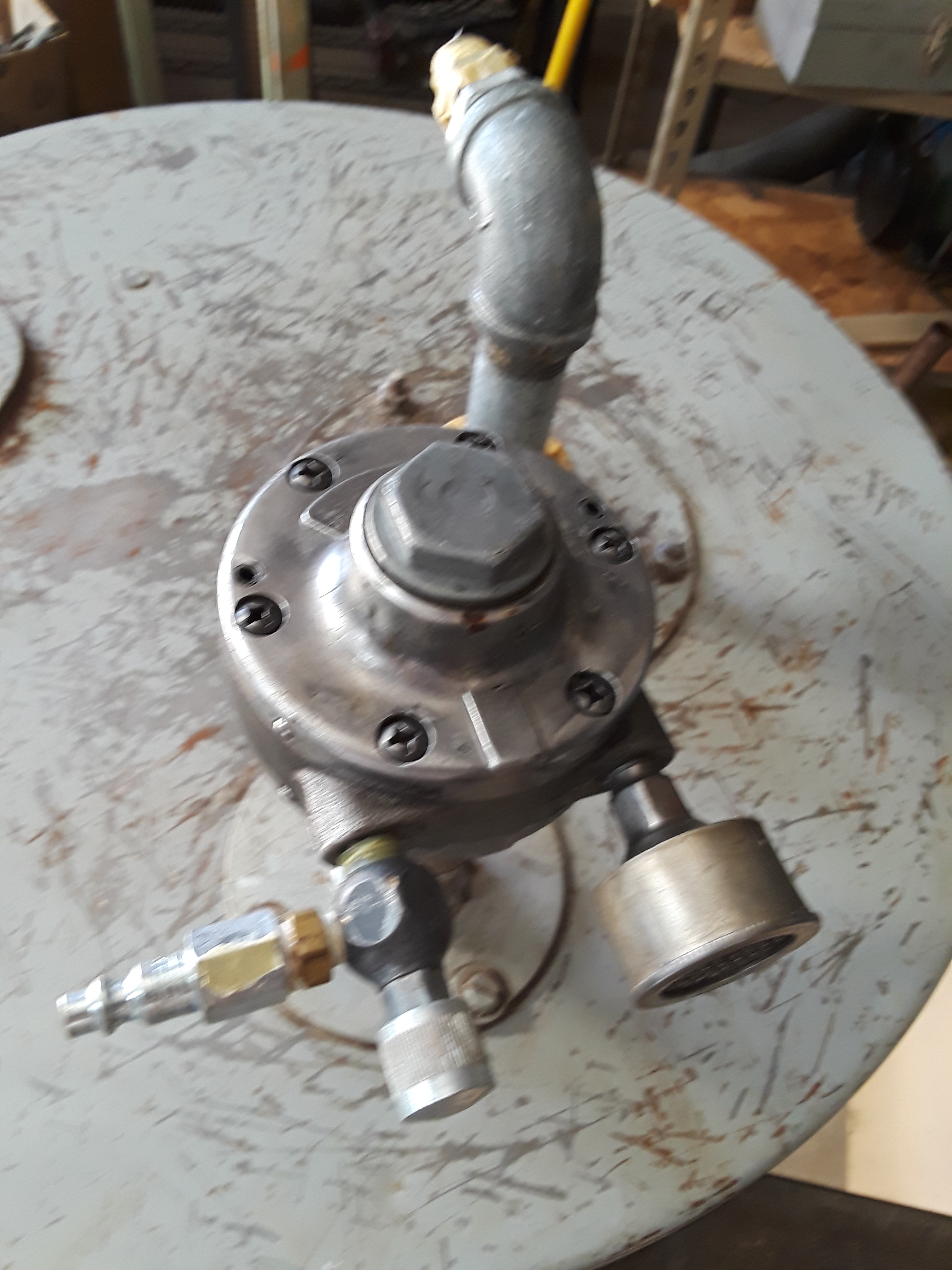 Graco Air Pneumatic Agitator 55 Gal Barrel Drum Mixer Model 207373