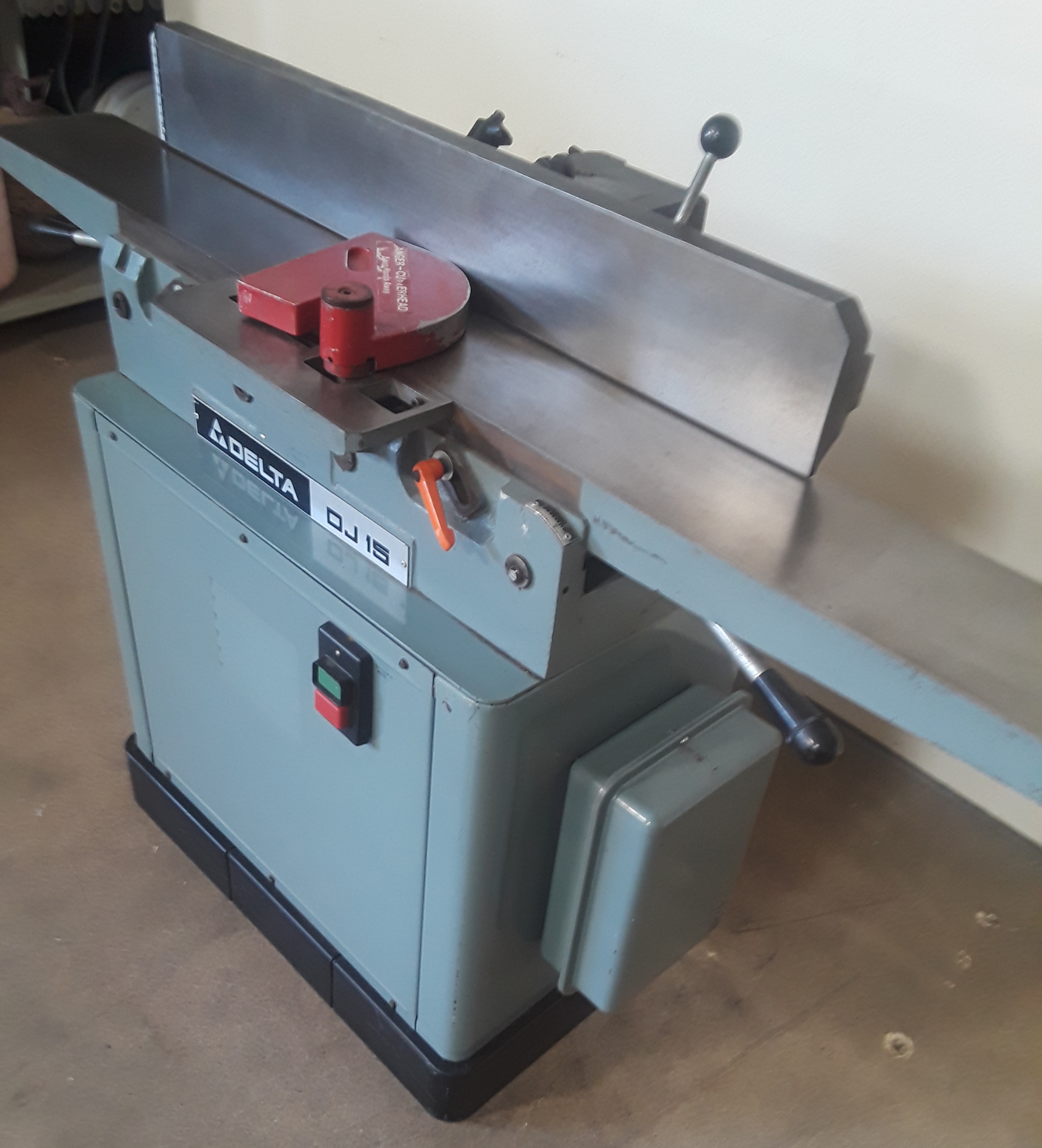 Delta / Invicta DJ15 6" Jointer Model 37150 3/4 Hp 230 volts 3 phase