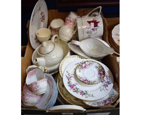 Ceramics - dinner and tea ware including Wedgwood, Royal Worcester, Royal Albert, Paragon, Royal Crown Derby, etc