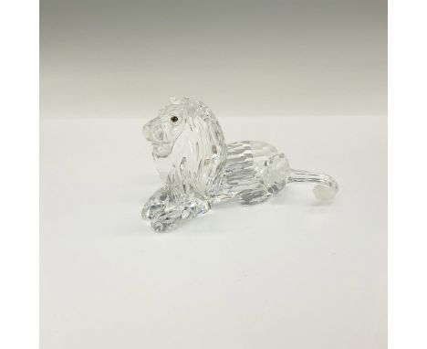 Brilliant clear crystal Annual Edition, Inspiration Africa, The Lion in a sitting position. This item has its original box wh