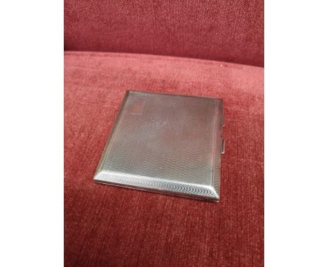 Silver Hall marked birming card case makers W Wilkinson Ltd 136 grams. 