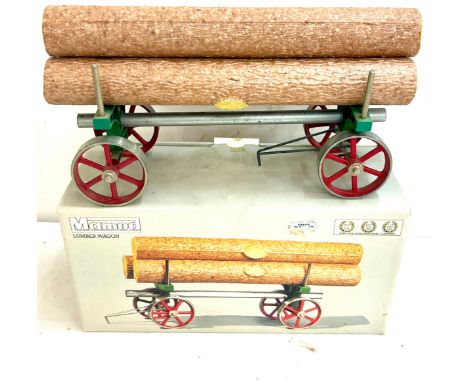 Boxed Mamod Lumber wagon